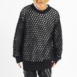 ブラック | オーバーサイズレイヤードニット | REGIEVO