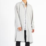 ライトグレー | ロングシャツ メンズ シャツ モード ストリート系 シャツコート | REGIEVO