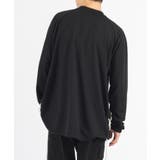 レースアップ ロンT メンズ 長袖Tシャツ モード ストリート | REGIEVO | 詳細画像7