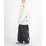 レースアップ ロンT メンズ 長袖Tシャツ モード ストリート | REGIEVO | 詳細画像16