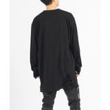 ロンT メンズ 長袖Tシャツ グランジ加工 モード ストリート | REGIEVO | 詳細画像7