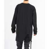 ロンT メンズ 長袖Tシャツ グランジ加工 モード ストリート | REGIEVO | 詳細画像13