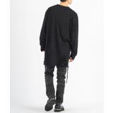 ロンT メンズ 長袖Tシャツ グランジ加工 モード ストリート | REGIEVO | 詳細画像22