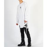ロンT メンズ 長袖Tシャツ グランジ加工 モード ストリート | REGIEVO | 詳細画像24
