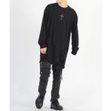 ロンT メンズ 長袖Tシャツ グランジ加工 モード ストリート | REGIEVO | 詳細画像26