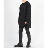 ロンT メンズ 長袖Tシャツ グランジ加工 モード ストリート | REGIEVO | 詳細画像27