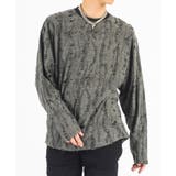 ラウンドヘム ロンT メンズ 長袖Tシャツ モード ストリート | REGIEVO | 詳細画像2