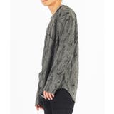 ラウンドヘム ロンT メンズ 長袖Tシャツ モード ストリート | REGIEVO | 詳細画像3