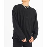 ラウンドヘム ロンT メンズ 長袖Tシャツ モード ストリート | REGIEVO | 詳細画像5