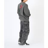 ワイドパンツ メンズ デニム カーゴ ストリート系 ビッグシルエット | REGIEVO | 詳細画像23 