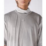 モックネック半袖Tシャツ | REGIEVO | 詳細画像8 