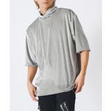 モックネック半袖Tシャツ | REGIEVO | 詳細画像2 