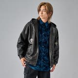 2ブラック | レザージップパーカー | REGIEVO