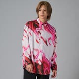 2レッド | マーブルプリントシャツ | REGIEVO