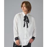 リボン付きサテンシャツ | REGIEVO | 詳細画像2 