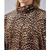 アシンメトリーレオパードタートルネック | REGIEVO | 詳細画像8