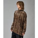 アシンメトリーレオパードタートルネック | REGIEVO | 詳細画像3