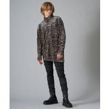 アシンメトリーレオパードタートルネック | REGIEVO | 詳細画像14