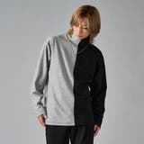 1グレー×ブラック | ネックレス付きタートルネック | REGIEVO
