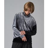 ネックレス付きベロアタートルネック | REGIEVO | 詳細画像2