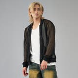1ブラック×スカル | バックプリントメッシュMA-1 | REGIEVO