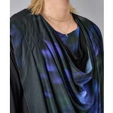 7分袖フラワープリントドレープTシャツ | REGIEVO | 詳細画像16 