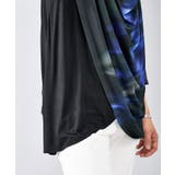 7分袖フラワープリントドレープTシャツ | REGIEVO | 詳細画像17 