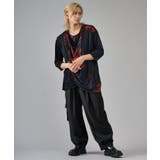 7分袖フラワープリントドレープTシャツ | REGIEVO | 詳細画像13 