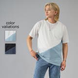 ネックレス付き配色切り替えTシャツ | REGIEVO | 詳細画像1 