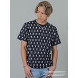 BLACK | PLAYBOY×REGIEVO/総ラビットプリントTシャツ | REGIEVO