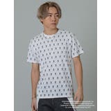 WHITE | PLAYBOY×REGIEVO/総ラビットプリントTシャツ | REGIEVO