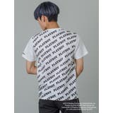WHITE | PLAYBOY×REGIEVO/バックロゴプリントTシャツ | REGIEVO