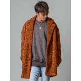 BROWN | 【ボアドロップショルダーコート】 | REGIEVO