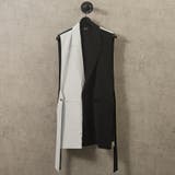 WHT系×BLK | ロングジレ | REGIEVO