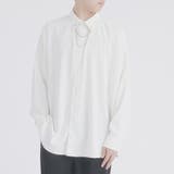 WHITE | チェーンカラードルマンシャツ | REGIEVO