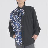 BLU×BLK | モザイクプリントドルマンシャツ | REGIEVO