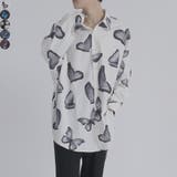 総柄プリントドルマンシャツ | REGIEVO | 詳細画像1