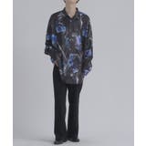 総柄プリントドルマンシャツ | REGIEVO | 詳細画像32