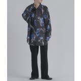 総柄プリントドルマンシャツ | REGIEVO | 詳細画像34