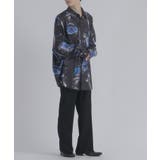 総柄プリントドルマンシャツ | REGIEVO | 詳細画像36