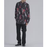 総柄プリントドルマンシャツ | REGIEVO | 詳細画像41