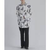 総柄プリントドルマンシャツ | REGIEVO | 詳細画像5