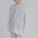 WHITE | フェイクレイヤードロンT | REGIEVO