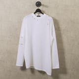 WHITE | アシンメトリーロンT | REGIEVO