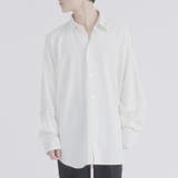 WHITE | ピアスカラー2WAYシャツ | REGIEVO