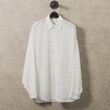 WHITE | ジャカードシースルーシャツ | REGIEVO