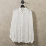 WHITE | ストライプシースルーシャツ | REGIEVO