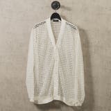 WHITE | メッシュカーディガン | REGIEVO