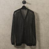 BLACK | メッシュカーディガン | REGIEVO