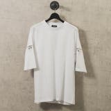 WHITE | 2wayファスナースリーブTシャツ | REGIEVO